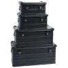 Aluminium Safari Boxes Black